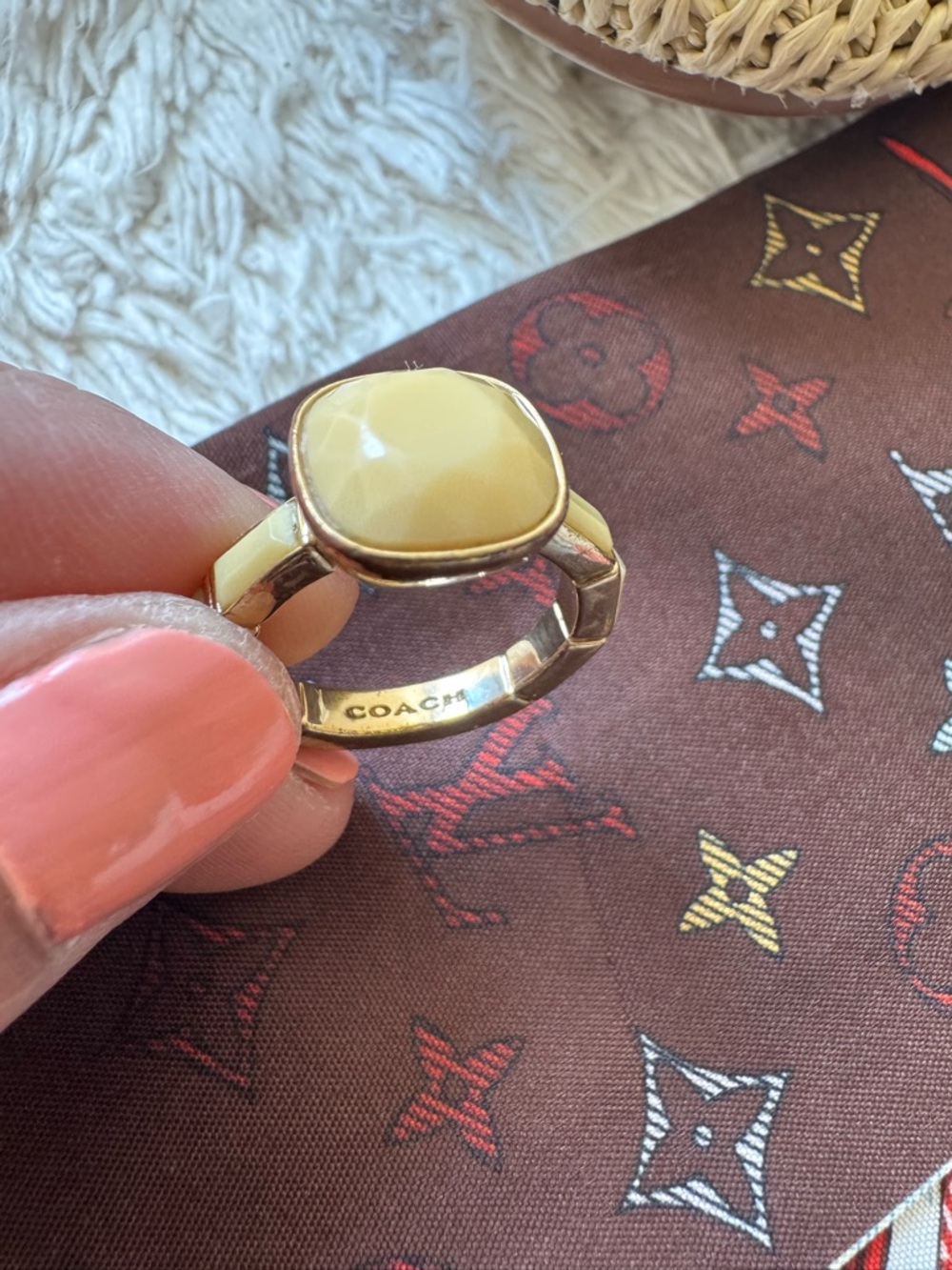 Coach cocktail ring - Picture 2 of 5